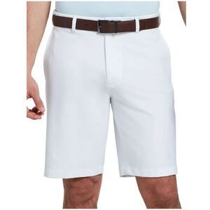 Walter Hagen Men's Perfect 11 Stretch Waistband Golf Shorts Size 30 White NWT